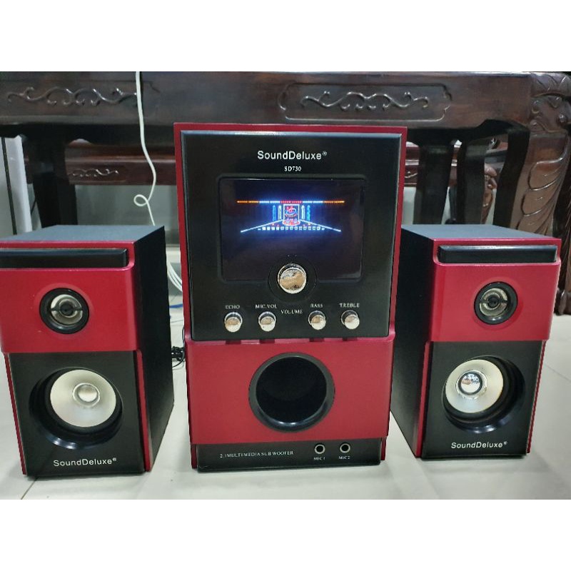 Loa vi tính SoundDeluxe SD730 2.1 Đã qua sử dụng (có kèm jack 3.5)