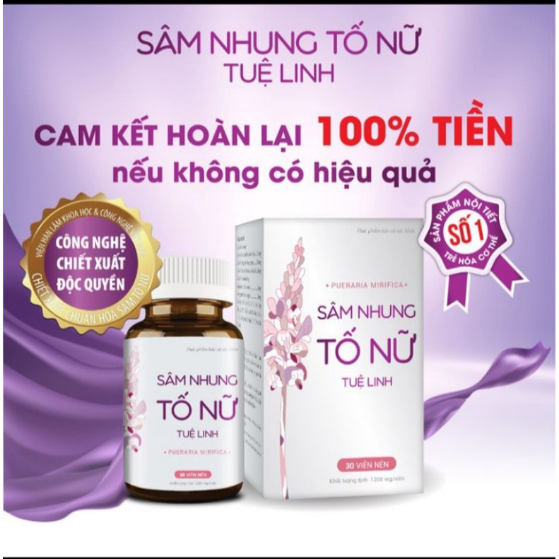 Combo  sâm nhung tố nữ tuệ linh