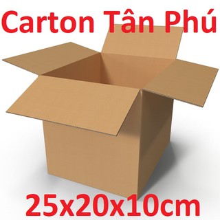 25x20x10 - 30 hộp giấy 3 lớp đóng hàng tiện lợi