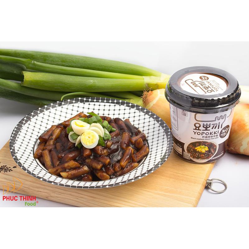 Bánh gạo Hàn Quốc Yopokki Topokki cốc 120gr