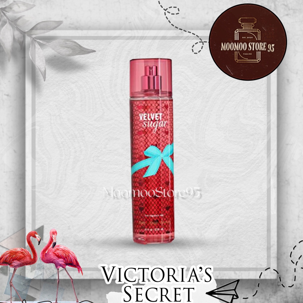 Xịt Thơm Toàn Thân Lưu Hương Mịn Da Bath &amp; Body Works - Velvet Sugar 30ml/50ml/100ml