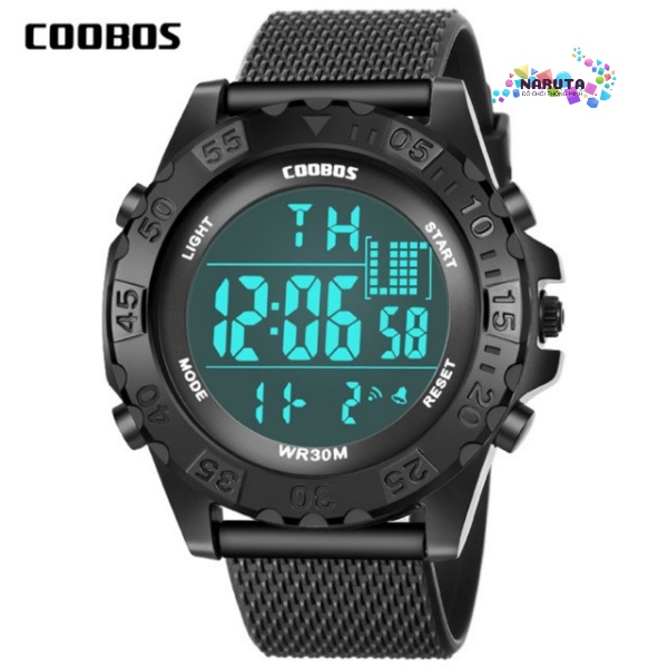(Cao cấp) ĐỒNG HỒ TRẺ EM NAM CHỐNG NƯỚC COOLBOSS CAO CẤP Naruta - MẪU 0902 DÂY CAO SU