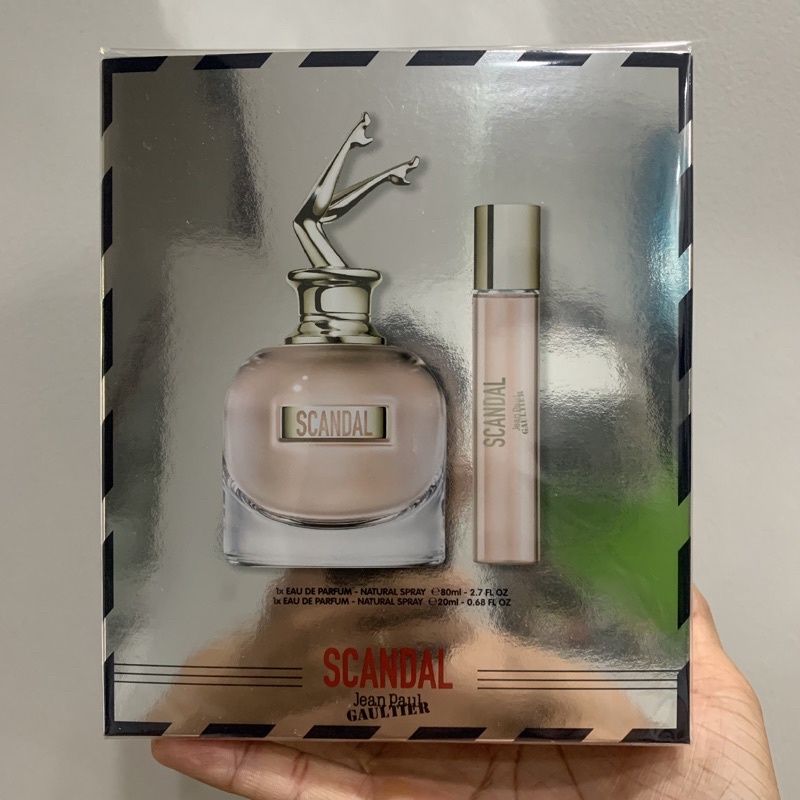 Bộ Set nước hoa Jean paul Scandal edp (vận chuyển rất dễ vỡ, nên mở quấn từng loại)