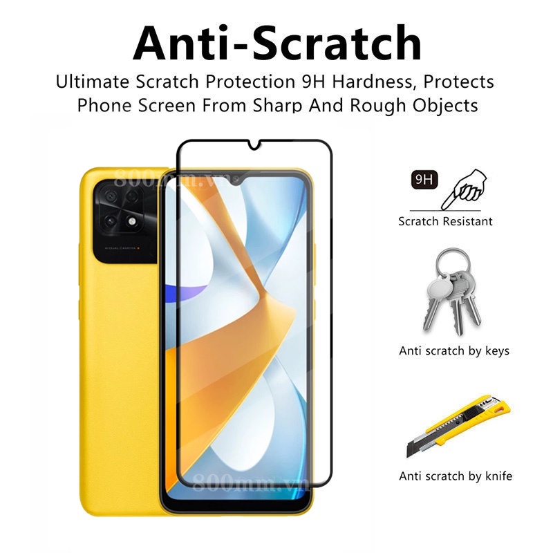 Kính Cường Lực Bảo Vệ Ống Kính Máy Ảnh Cho Xiaomi POCO C40 POCO C40 X3 X4 Pro M4 M3 Pro 5G F3 X3 NFC GT Redmi Note 11 Pro 11S 5G