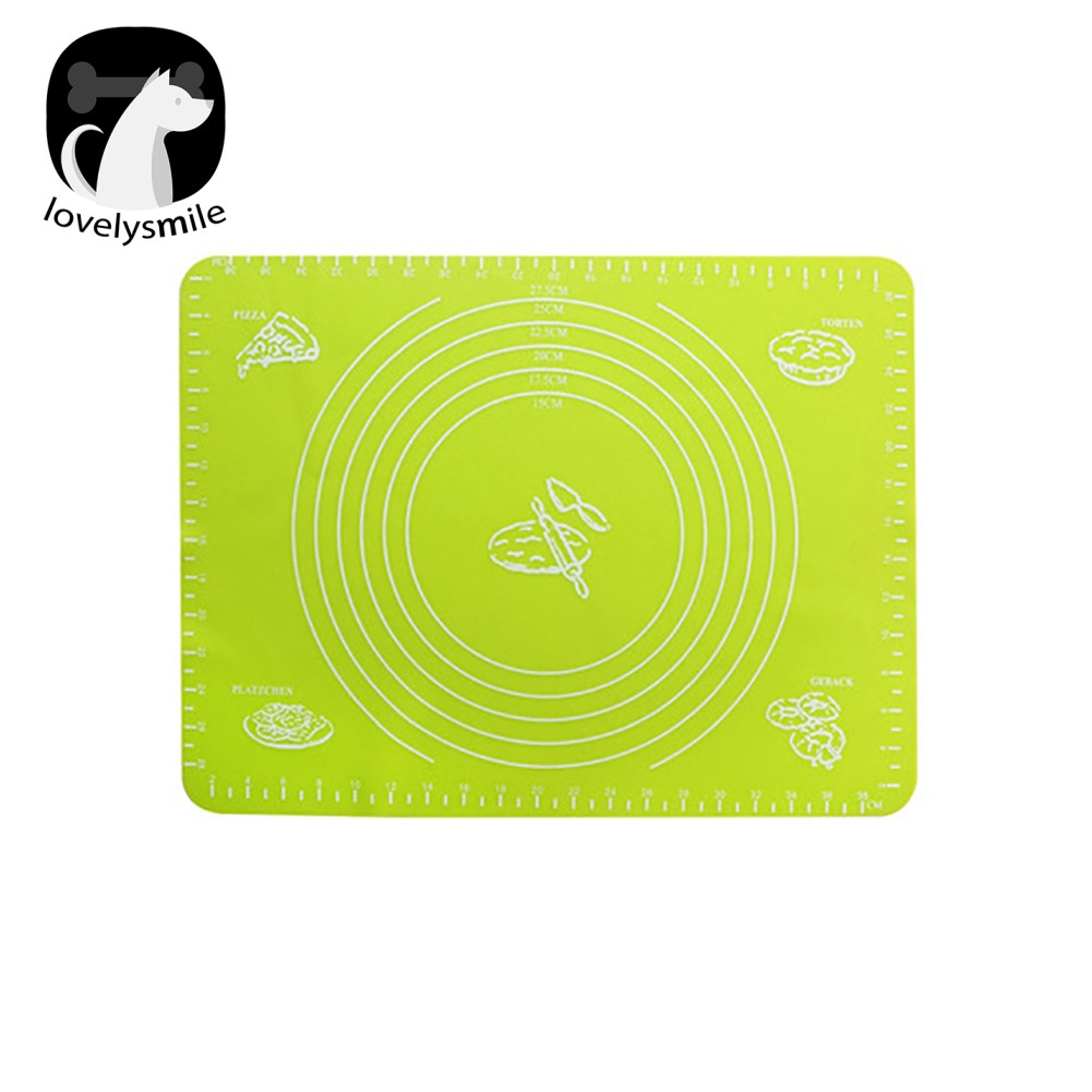 L ~✌Thảm Nhào Bột Làm Bánh Bằng Silicone Chống Dính