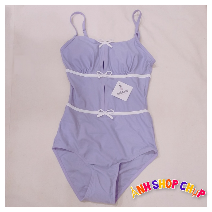 Bikini 1 mảnh Màu Pastel Thời Trang #CP190127 Hàng nhập Quảng Châu kèm Ảnh thật