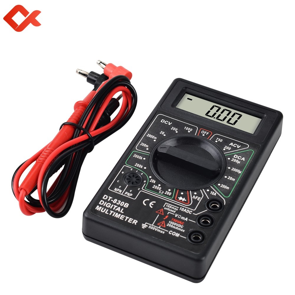 Đồng hồ vạn năng QHTITEC XL830L / DT-830B kỹ thuật số có màn hình LCD