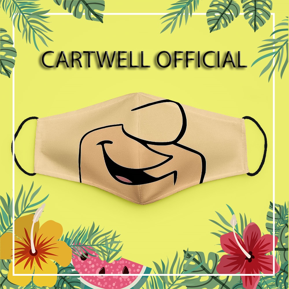 Khẩu trang thú cưng đáng yêu vui nhộn hoạt hình cho bé dễ thương Hình Vẽ DRAWN CARTWELL phòng dịch bệnh không đau tai ch