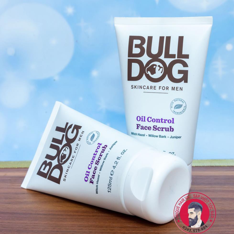 [CHÍNH HÃNG STORE HÀ NỘI] Tẩy Tế Bào Chết Bulldog Oil Control Face Scrub 125ml | RẺ VÔ ĐỊCH