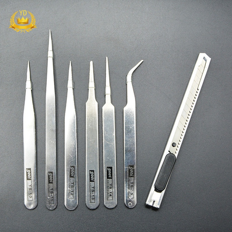 1 Nhíp Sửa Chữa Đồng Hồ Bằng Thép Không Gỉ Chống Tĩnh Điện