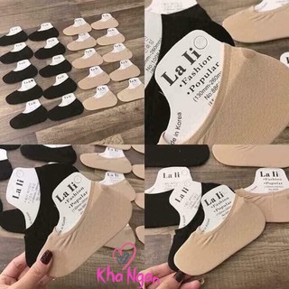Sét 10 đôi tất hài lali hàn quốc