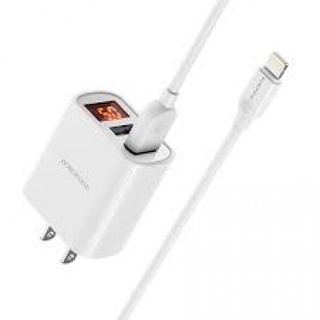 Bộ Sạc Borofone BA58 Iphone Lighning 2 Cổng USB