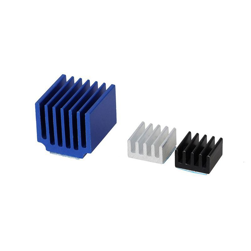 3D Printer Parts 4pcs Stepper Motor Driver Heat sinks Cooling Block Heatsink for TMC2100 8729 DRV8825 Drive Modules