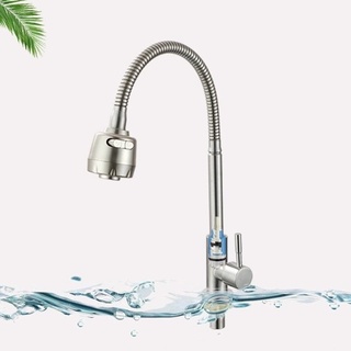 Vòi rửa chén lò xo lạnh sus 304 .