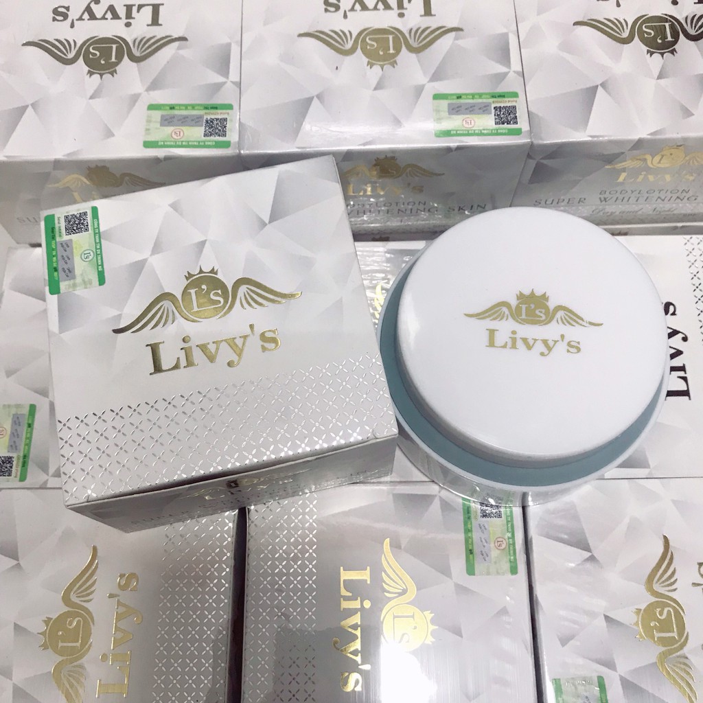 Kem dưỡng Body Livy's trắng