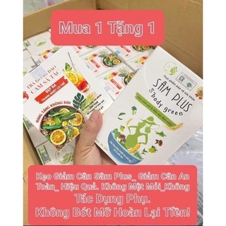 [chính hãng]kẹo giảm cân sâm plus-giảm cân sâm plus-409k(20 kẹo và 10 trà)