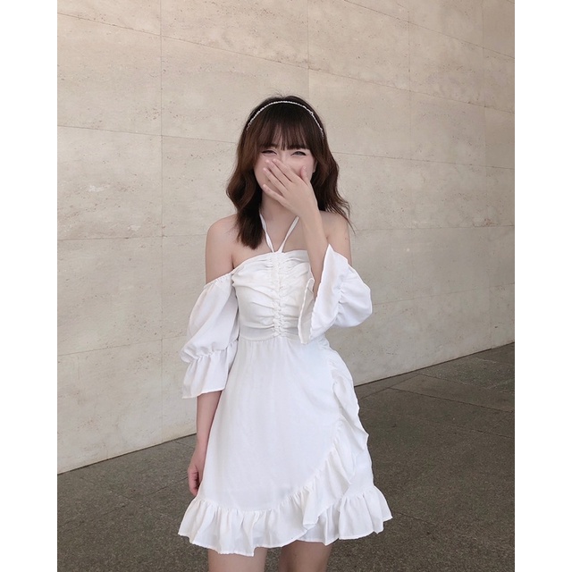 Đầm trễ vai đuôi cá - suzy dress