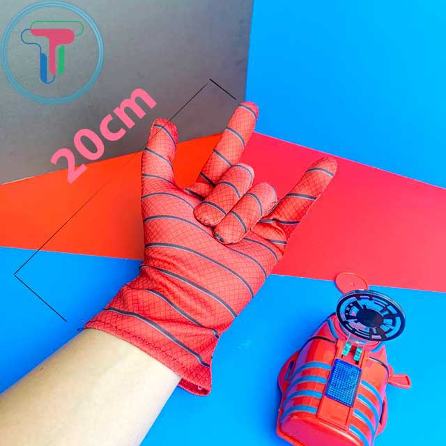 Bao tay bắn thẻ Spider Man siêu nhân người nhện WL11187