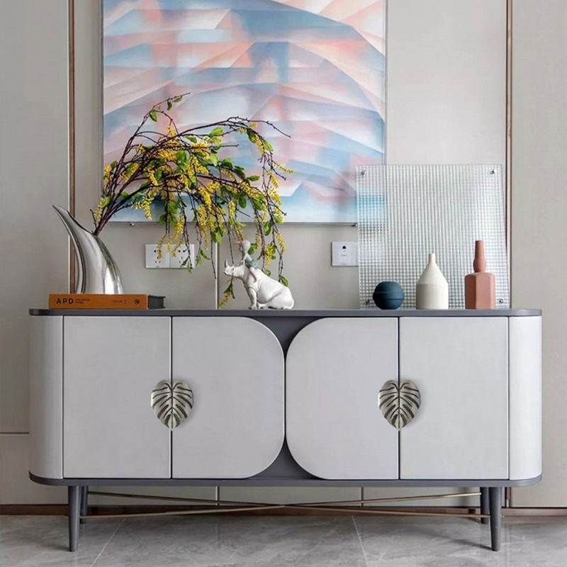 QQ Tay Nắm Cửa Hình Chiếc Lá Phong Cách Bắc Âu Sang Trọng