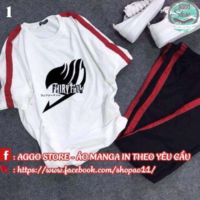 Đồ Bộ Fairy Tail In Theo Yêu Cầu