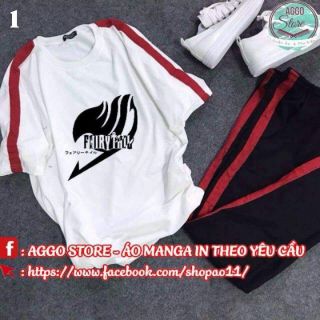 Đồ Bộ Fairy Tail In Theo Yêu Cầu