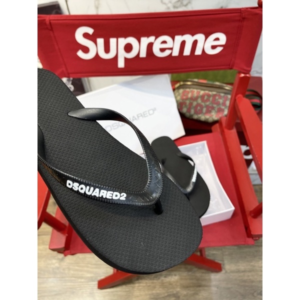 Dép xỏ ngón DSQ.2 vân đen FULLBOX💥HÀNG 1:1💥Dép tông DS.Q cao su đúc nhập khẩu-Siêu bền New