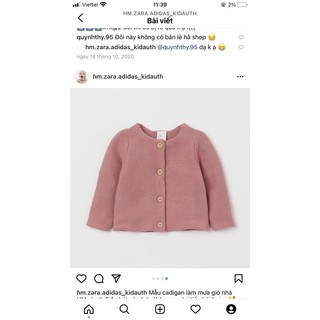 áo cadigan len Hm