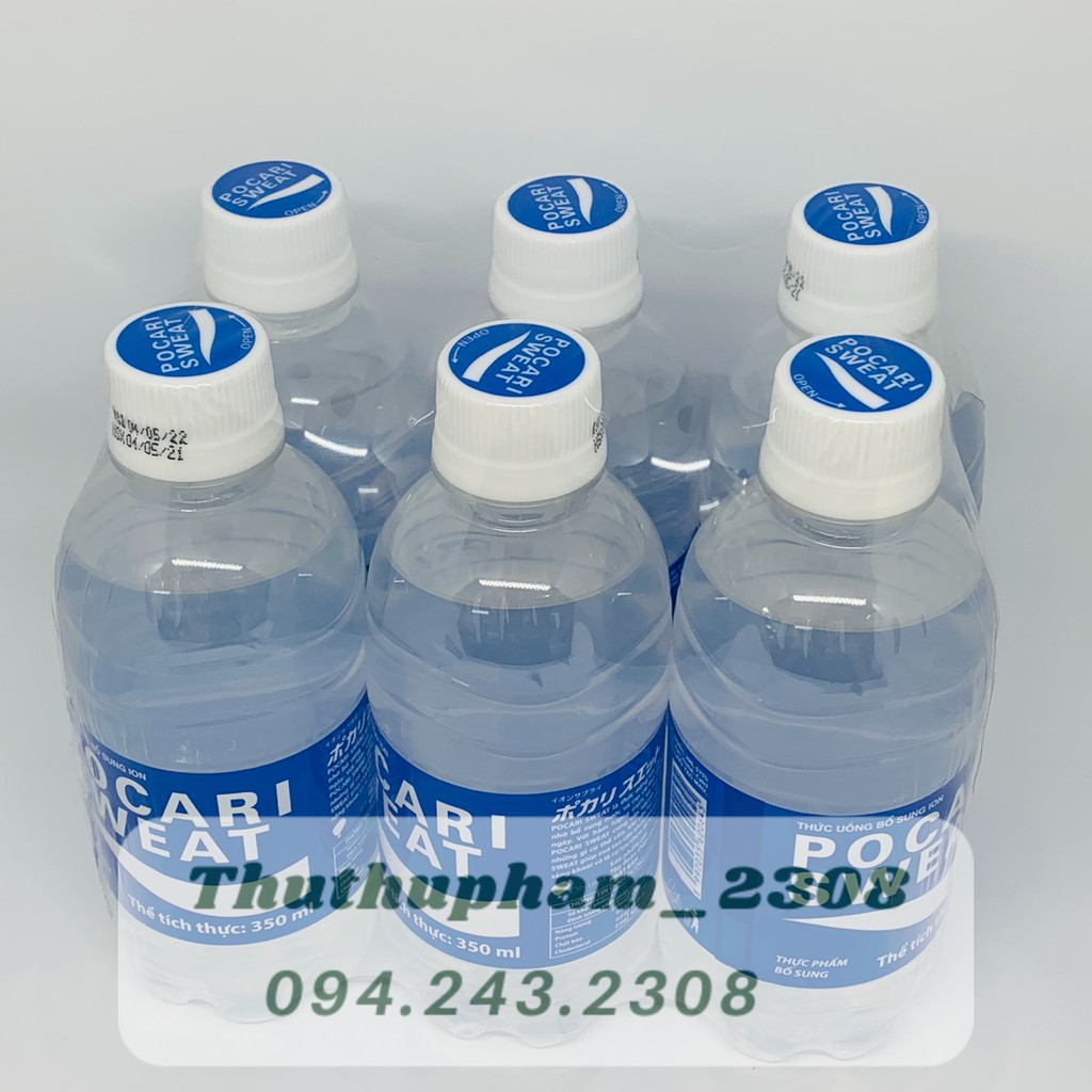COMBO 6 CHAI 350ml Pocari Sweat Nước Bổ Sung ion 350 ml