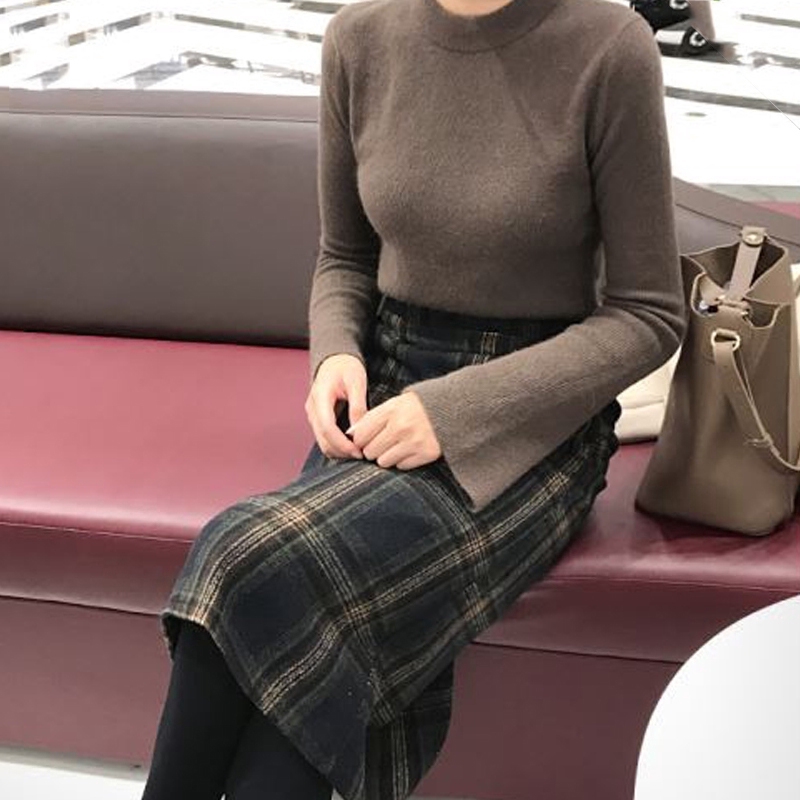 Chân váy lưng cao kiểu dáng nhẹ nhàng thanh lịch cho nữ | BigBuy360 - bigbuy360.vn