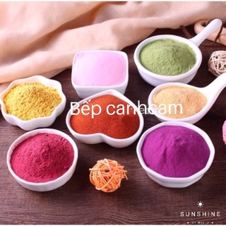 Bột màu rau, củ quả tự nhiên