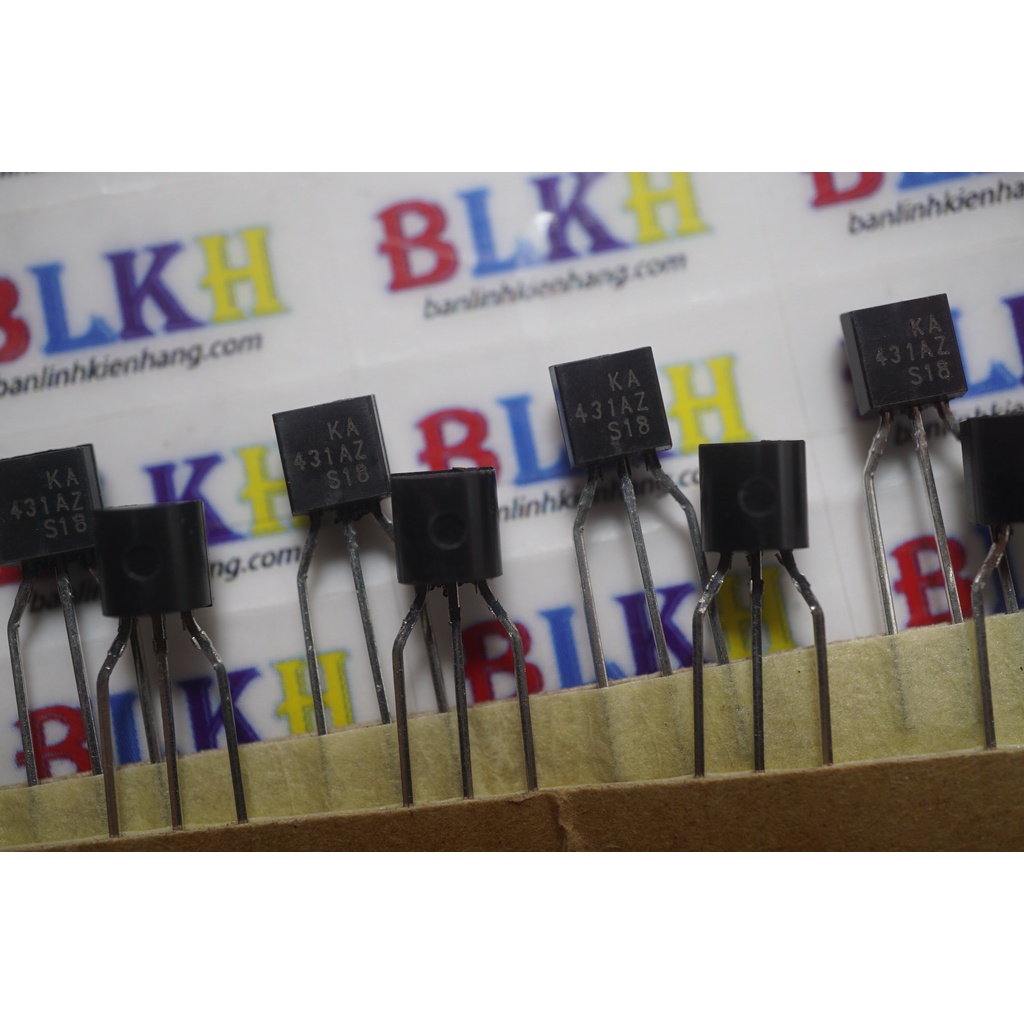 COMBO 4 CON IC KA431AZ 431 431AZ TO-92 chính hãng Fairchild -THAY THẾ CHO TL431