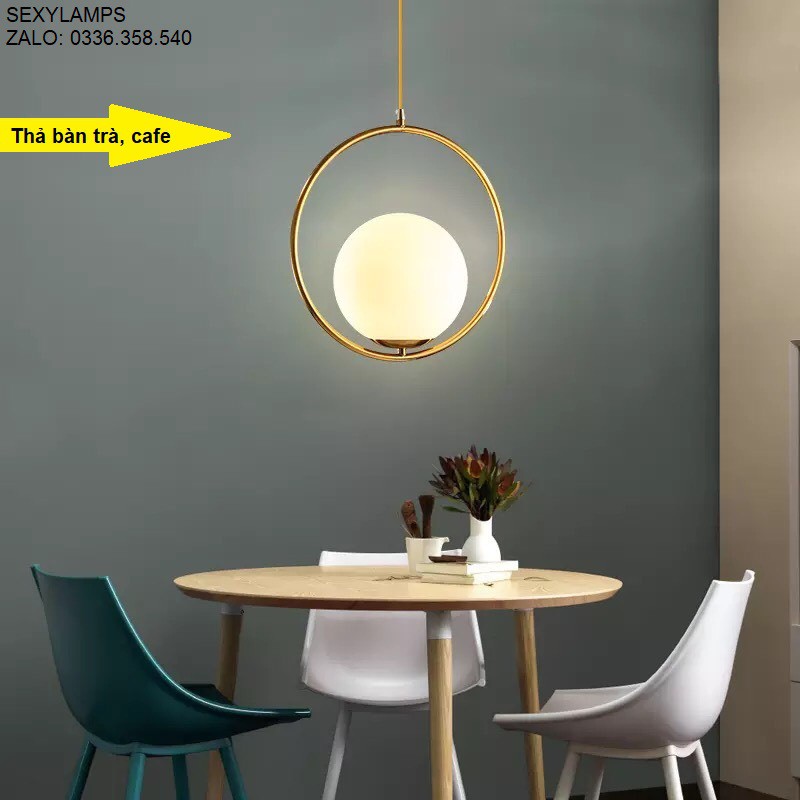 ĐÈN THẢ TRANG TRÍ QUẢ CẦU (TẶNG KÈM BÓNG LED)