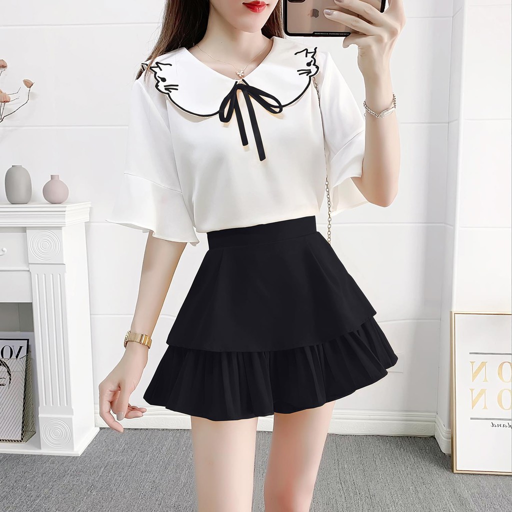 CHÂN VÁY LI 2 TẦNG NHIỀU MÀU #330