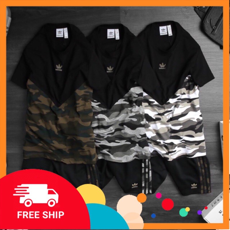 Set áo quần adidas nam