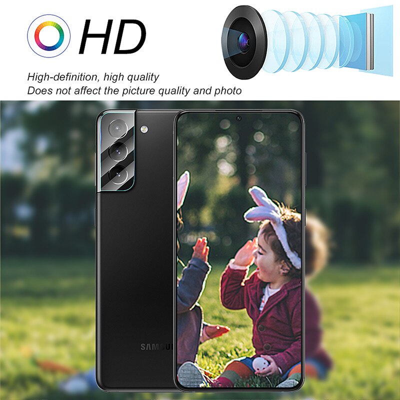 Kính Cường Lực Bảo Vệ Camera Cho Samsung Galaxy S8 S9 S10 S20 S21 S22 S23 Plus Note 8 9 10 20 Ultra S20 FE Note 10 Lite