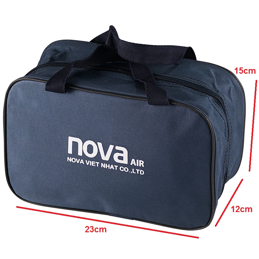 Chính hãng máy khí dung nova - máy xông mũi họng và hút dịch mũi nova air - ảnh sản phẩm 8