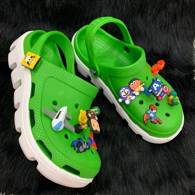 [ẢNH THẬT] Dép sục có logo kèm 12 stick + HỘP CHUẨN quai ngang thể thao nam nữ | BigBuy360 - bigbuy360.vn