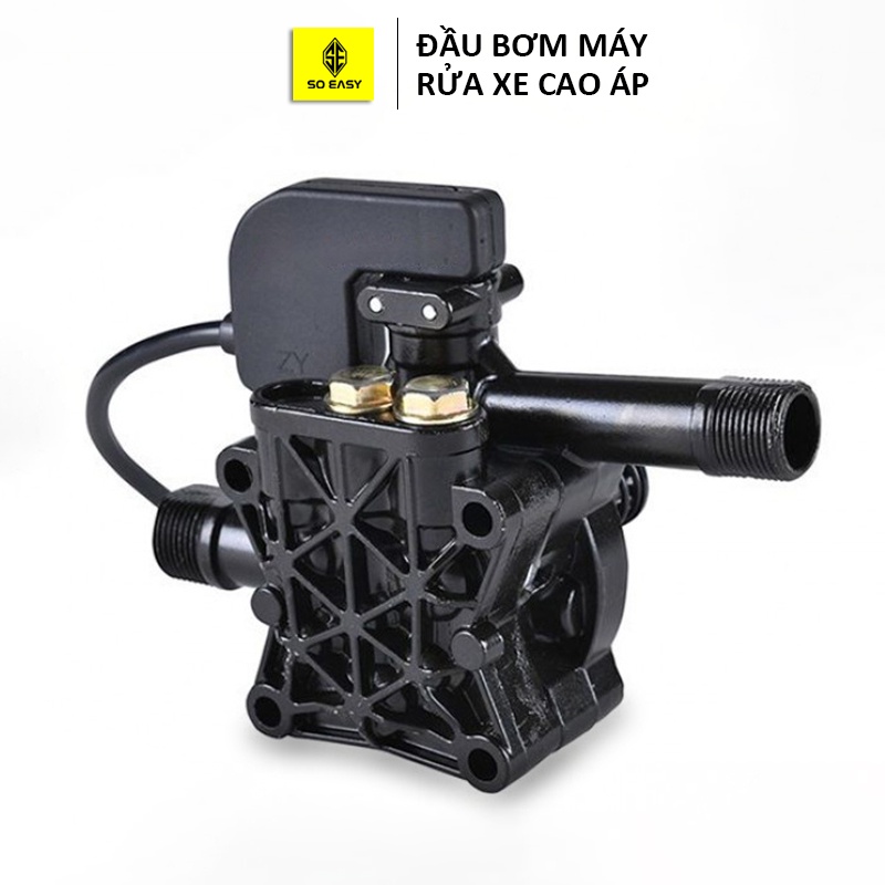 Bộ Đầu Bơm Máy Rửa xe mini SOEASY có thể thay cho các dòng máy không chỉnh áp như Zukui S1, S3, SOEASY 2200W C0004-42