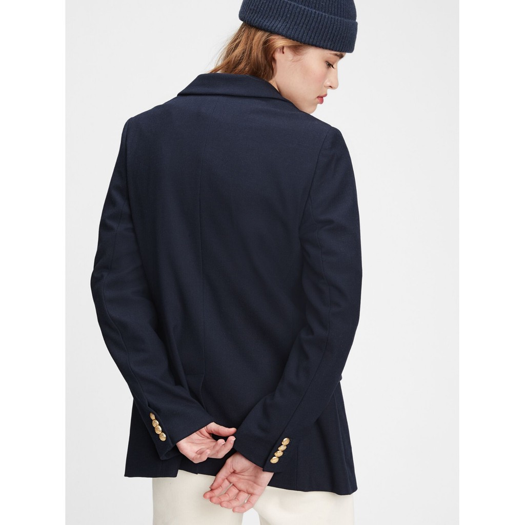 Áo vest GAP Blazer khuy vàng auth