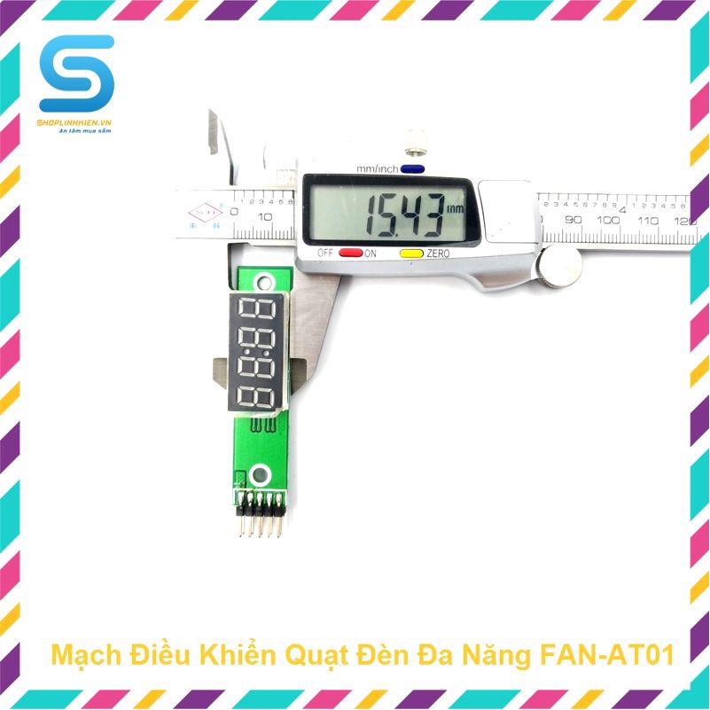 Mạch Điều Khiển Quạt Đèn Đa Năng FAN-AT01