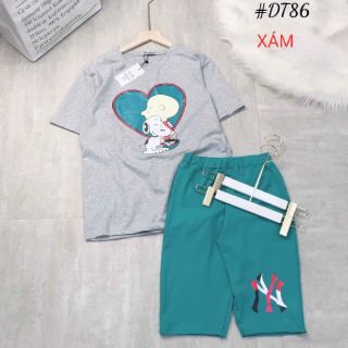 Đồ bộ lửng cotton DT86