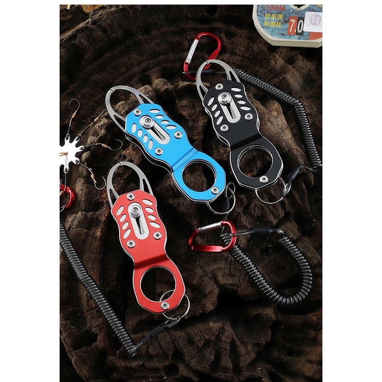 Kìm Kẹp Cá Đa Năng Mini Nhỏ Gọn Tiện Lợi Có Dây Bảo Vệ