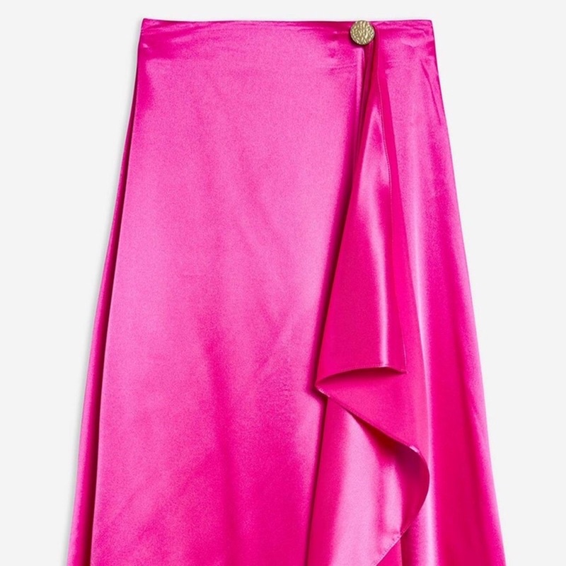 Chân váy lụa topshop