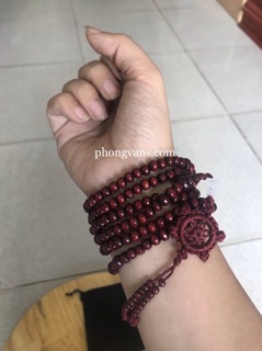Vòng Chuỗi hạt dạng mắc xích bằng gỗ 5mm