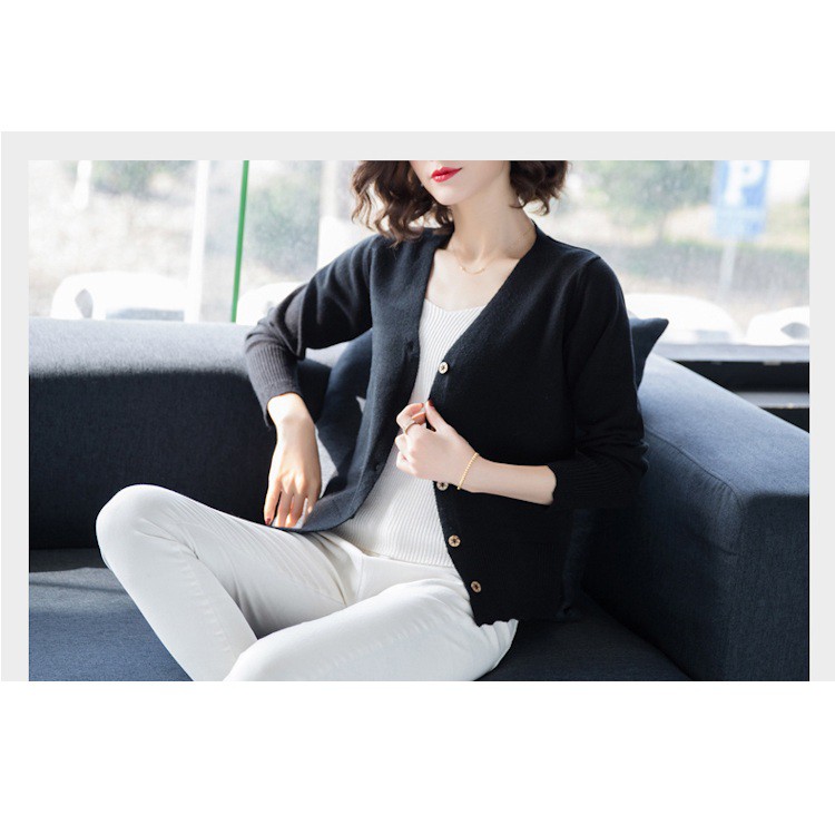 Áo khoác cardigan len nữ đẹp, hàng nhập, chất đẹp, kiểu dáng hàn quốc | BigBuy360 - bigbuy360.vn
