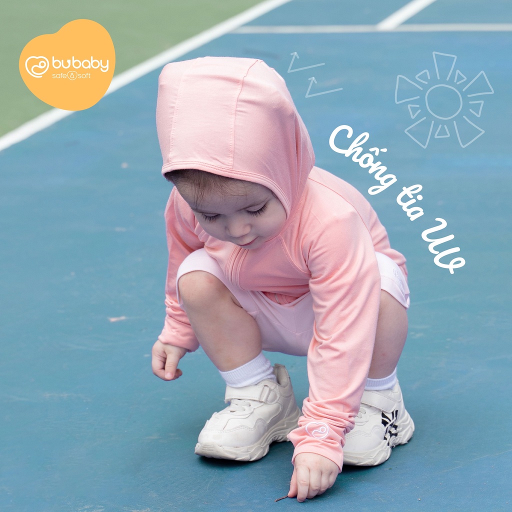 Áo chống nắng Bu baby 2022 cho bé từ 6 tháng- 4 tuổi