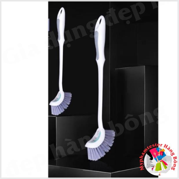 Cọ toa lét,cọ vệ sinh cong nhựa nhập khẩu cao cấp 2 cỡ ngắn dài