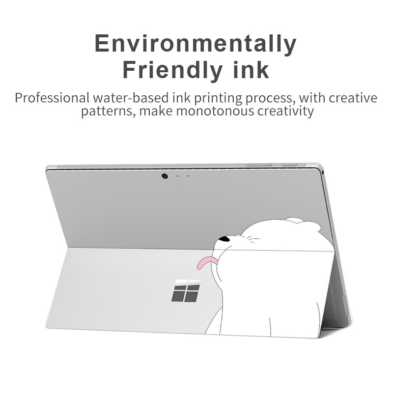 Miếng Dán Trang Trí Laptop Microsoft Surface Pro 5 Pro 6 Pro 7