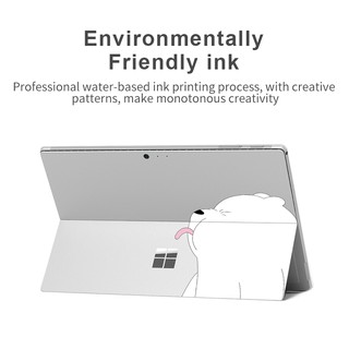 Miếng Dán Trang Trí Laptop Microsoft Surface Pro 5 Pro 6 Pro 7