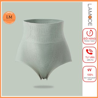 Quần lót nữ cotton kháng khuẩn cạp cao nịt bụng LAMODE, quần nịt bụng cotton siêu co dãn